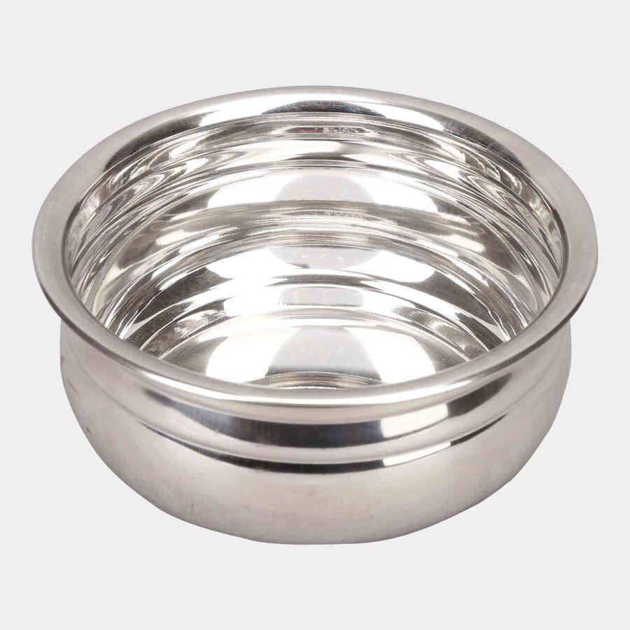 Stainless Steel Handi - 18 cm, 1200 ml, Induction Compatible, , large image number null