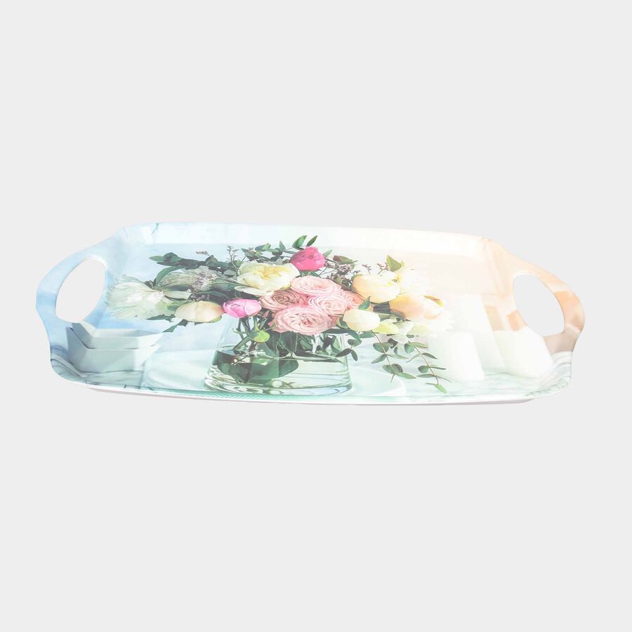 Melamine Serving Tray, 47.5 X 30.5 X 2.8 cm, , large image number null