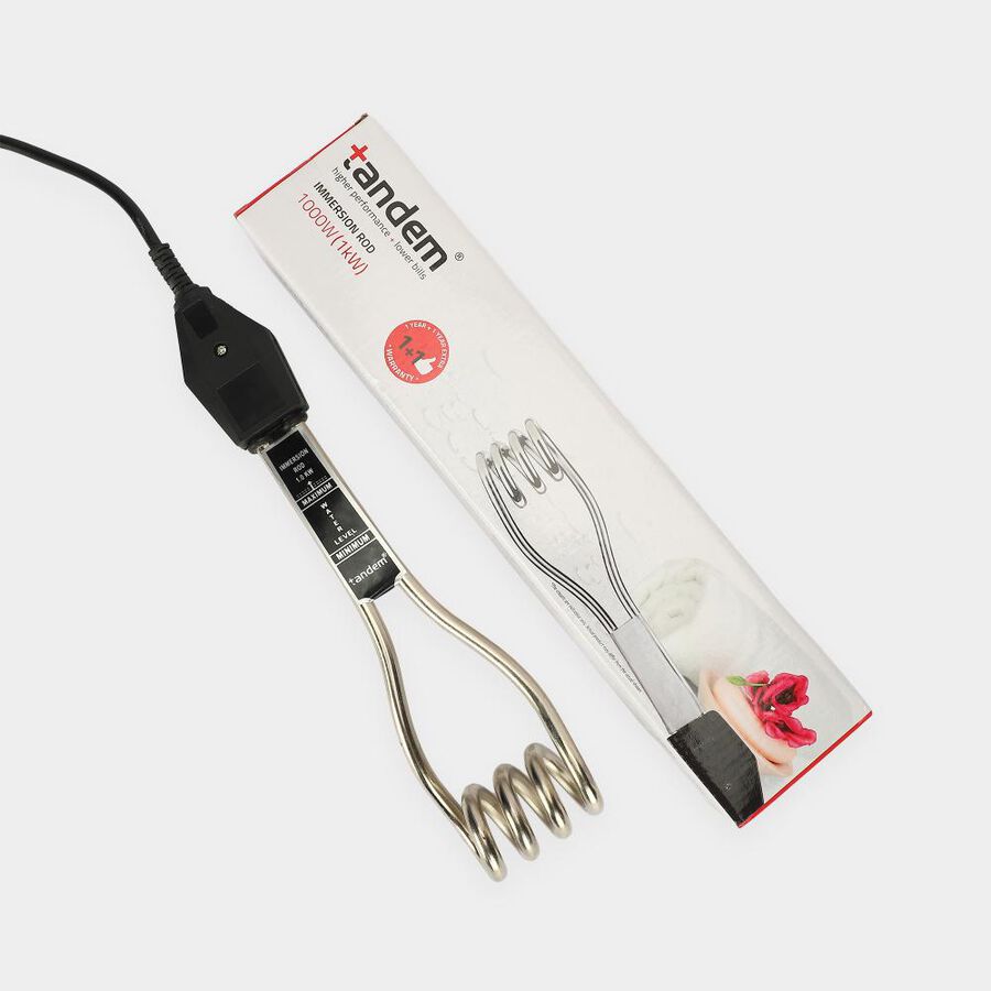 Immersion rod 1000W, Nickel plating heating element, ISI mark, , large