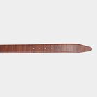 Men's Tan Polyurethane Casual Belt, , small image number null