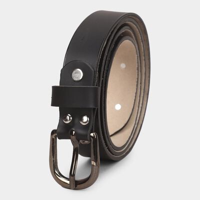 Women's Black Pu Belt