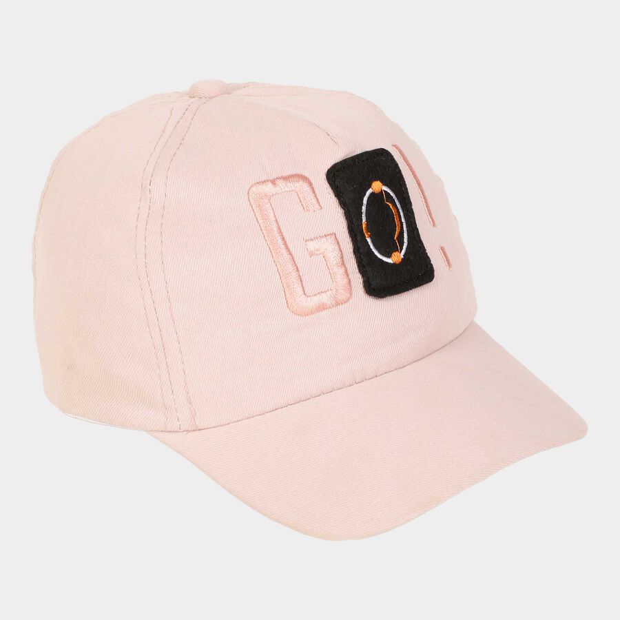 Kids' Pink Canvas Cap, , large image number null