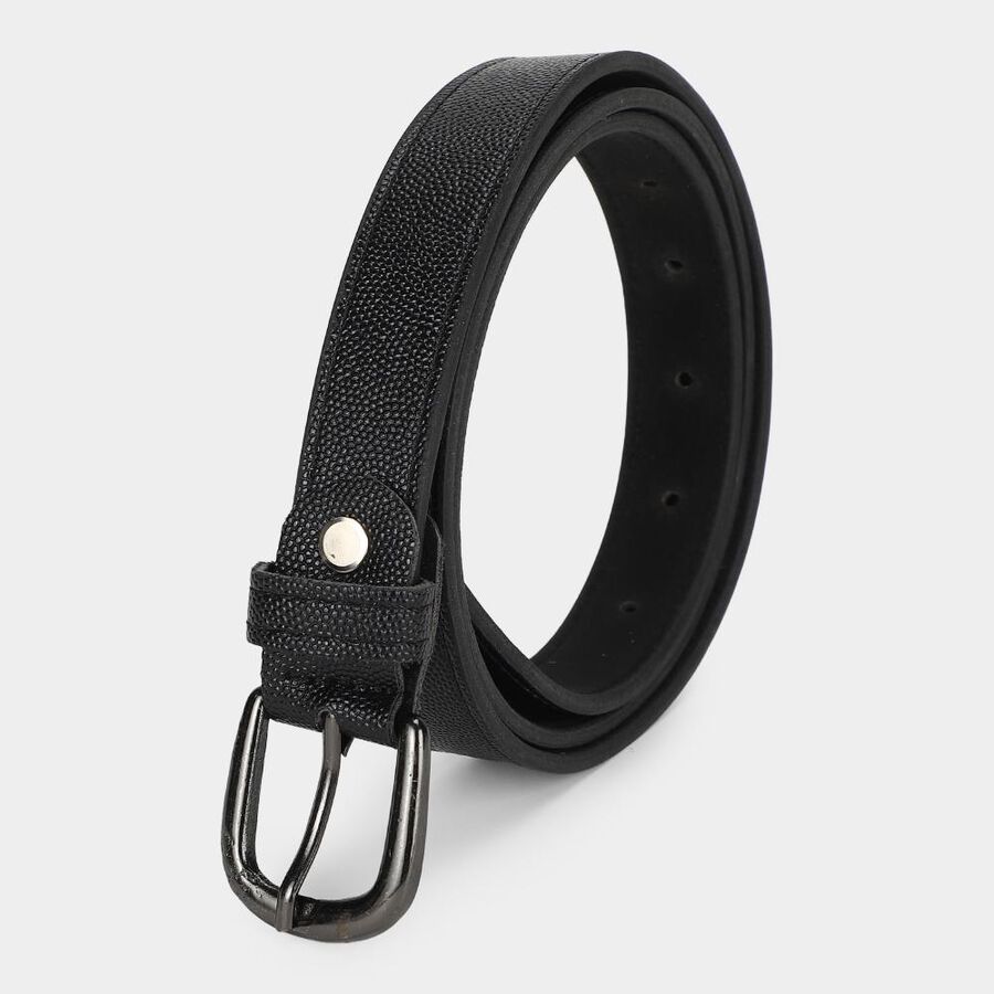 Black Polyurethane Belt, , large