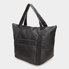 Women's Black Fabric-Polyester Tote Bag, , small image number null