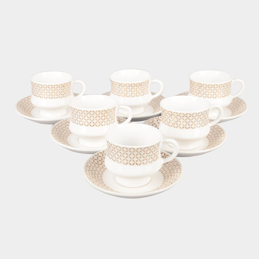 150 ml Stoneware Cup & Saucer Set, , large image number null