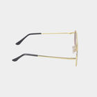 Men's Metal Gradient Square Sunglasses, , small image number null
