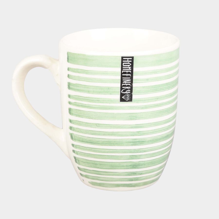 300 ml Stoneware Mug, Hand Painted Colour, , large image number null
