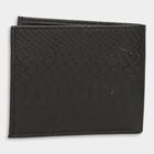 Men's Black Polyurethane Wallet, , small image number null