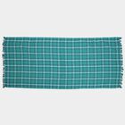 220 GSM Blue Cotton Blend Bath Towel, , small