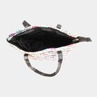 Women's off-White Polyester Tote Bag, , small image number null