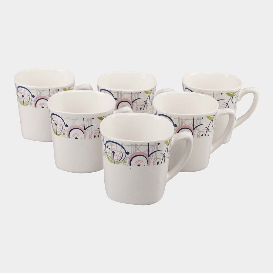 120 ml Stoneware Cup, Set of 6, , large image number null