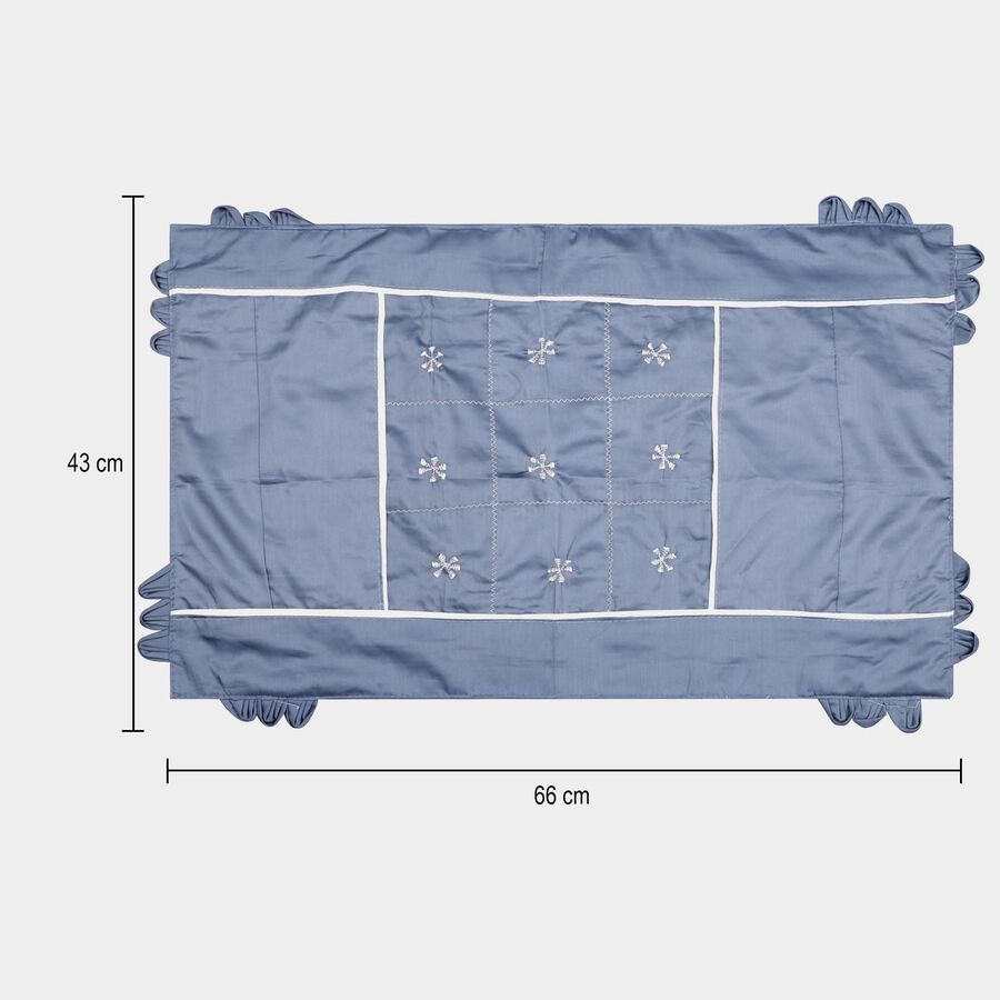 Blue Cotton Pillow Cover, , large image number null