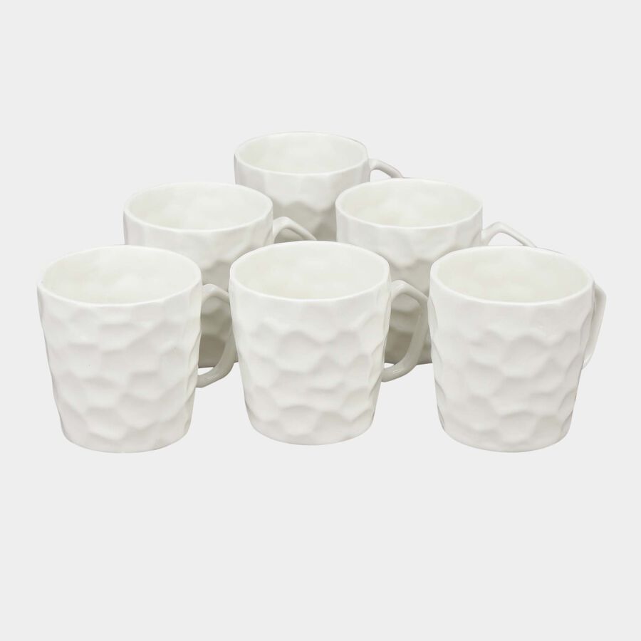 200 ml Bone China Mug, Set of 6, , large image number null