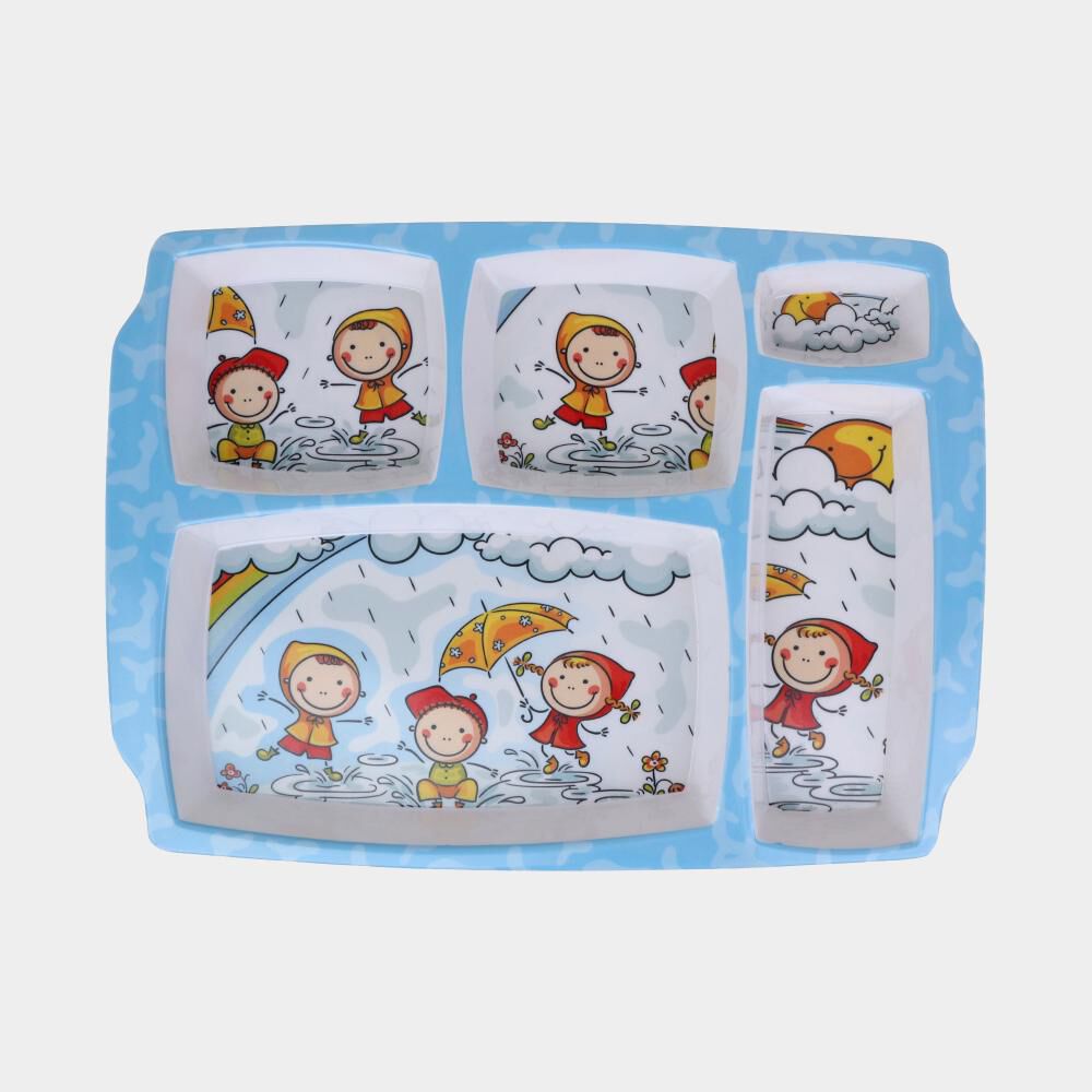 Home Finery                         Melamine Baby Plate