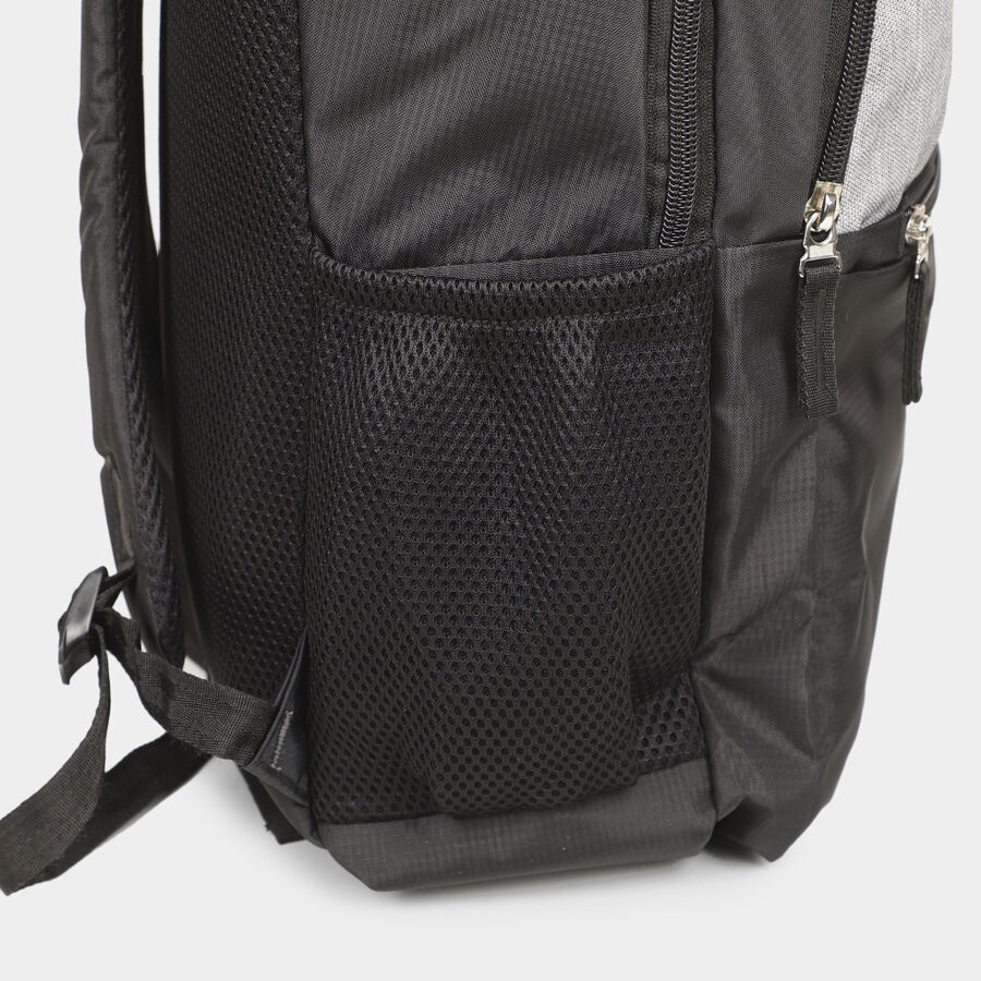 Dark Blue Polyester Backpack, , large image number null