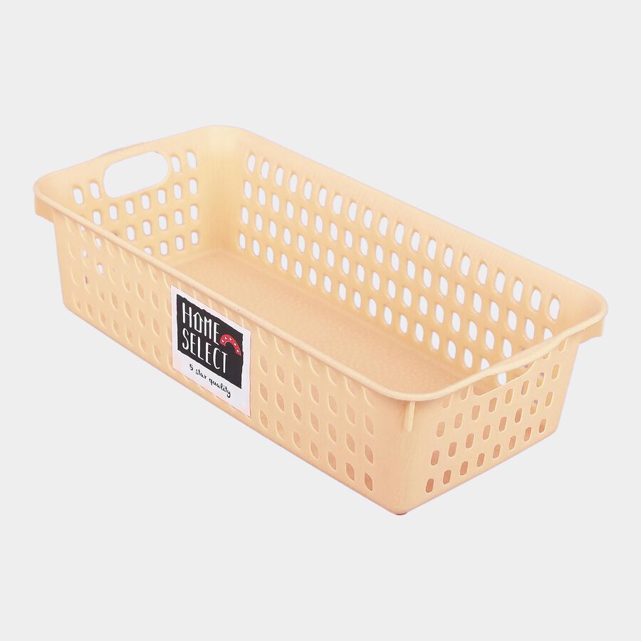 Peach Plastic Basket, , large image number null