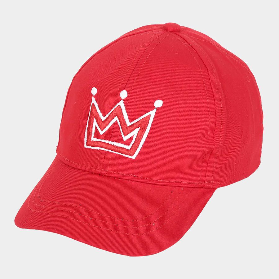 Kids' Red Canvas Cap, , large image number null