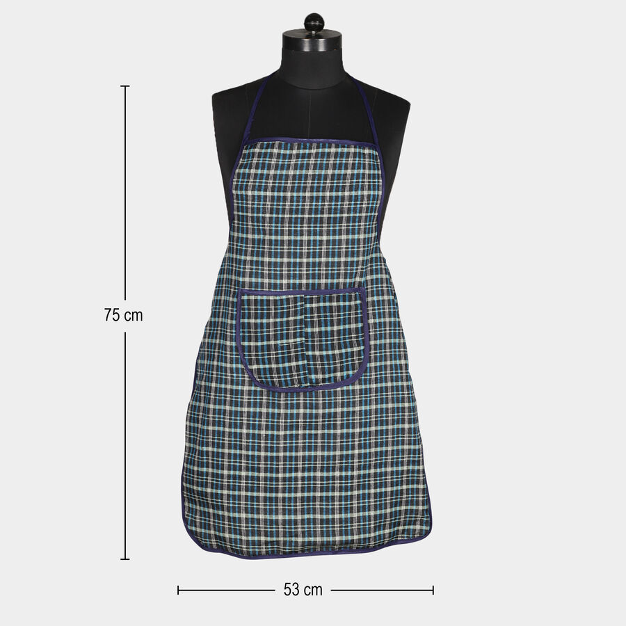 Brown Cotton Blend Apron, , large image number null