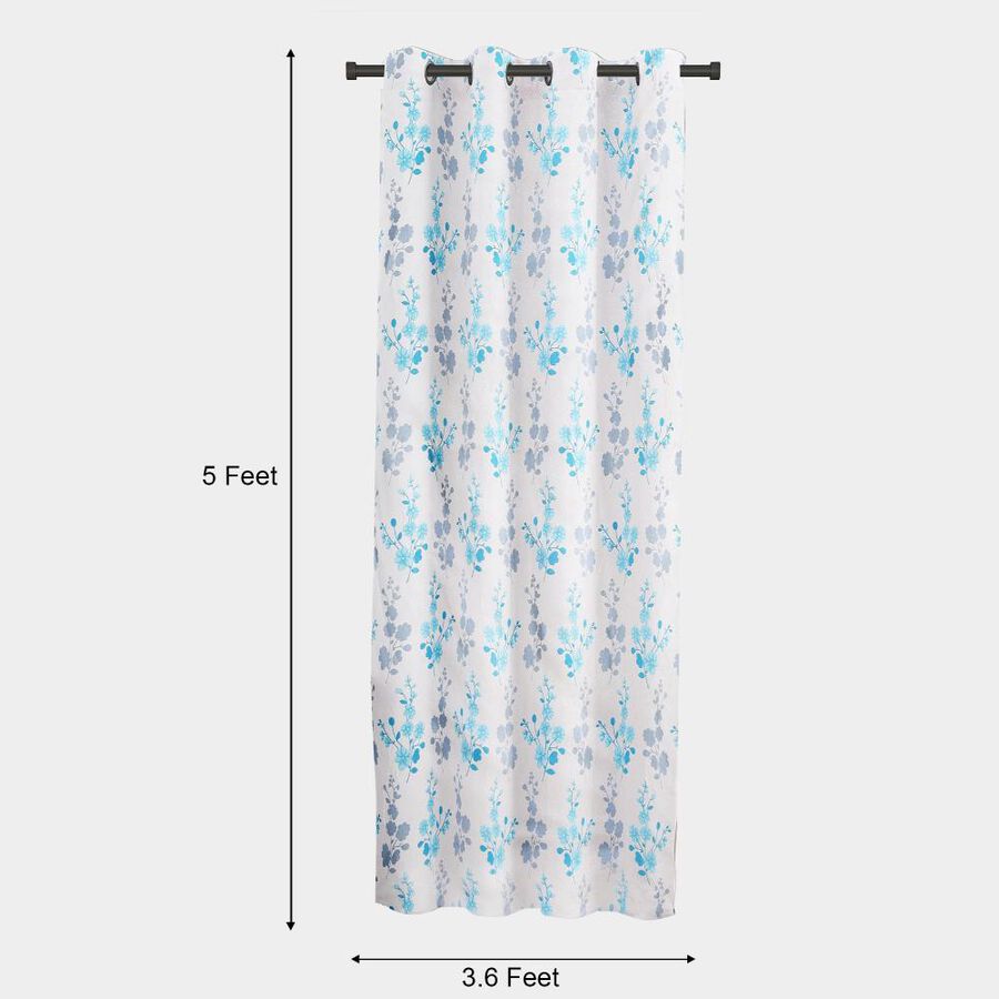 5ft. Light Blue Window Curtain, , large image number null