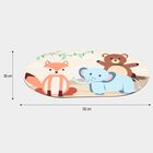 Anti-Skid Beige Polyester Bath Mat, , small image number null