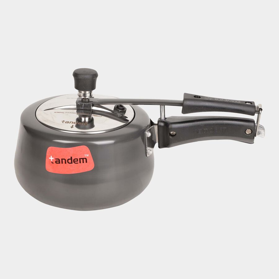 3 L Induction Pressure Cooker, Hard Anodised Aluminium, , large image number null