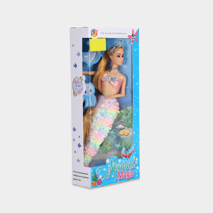 Kid's Mermaid Magic Fashion Doll, , large