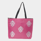 Women Printed Pink Tote Bag, , small image number null