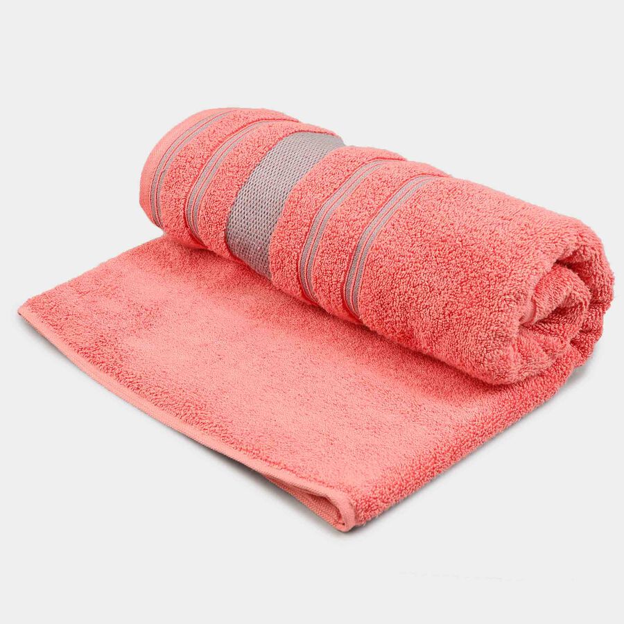 470 GSM Peach Cotton Bath Towel, , large image number null