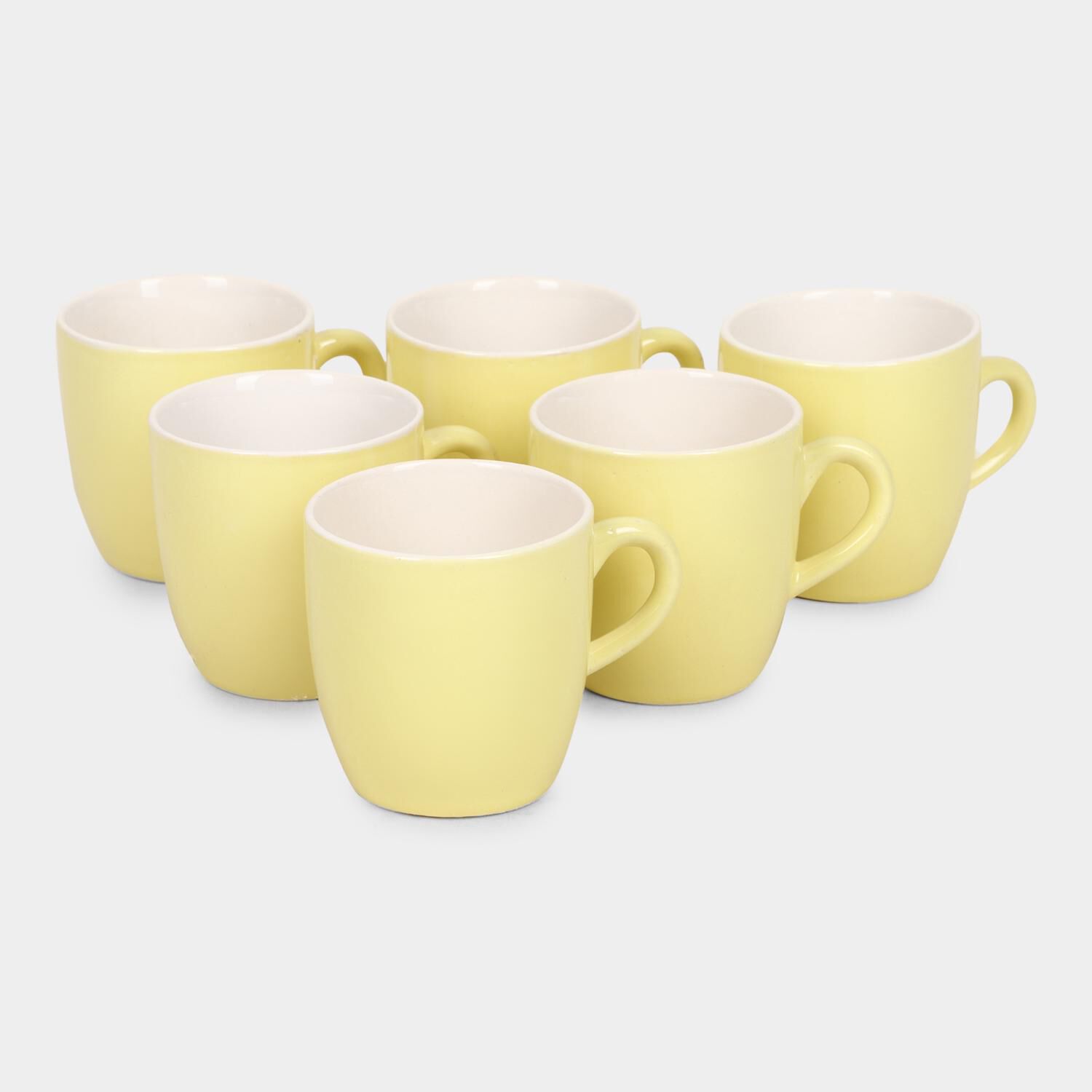 Home Finery                         160 ml Stoneware Mug Set of 6