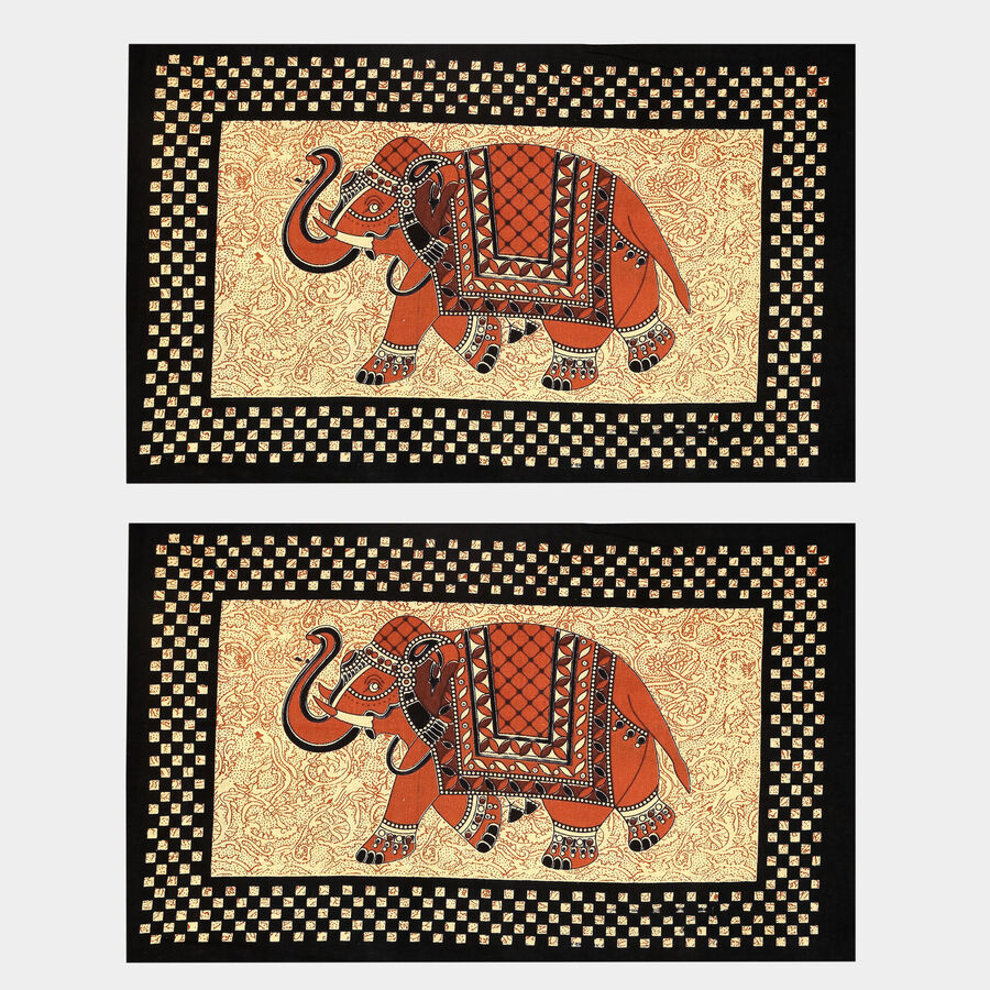 Printed Cotton Pillow Cover, , large image number null