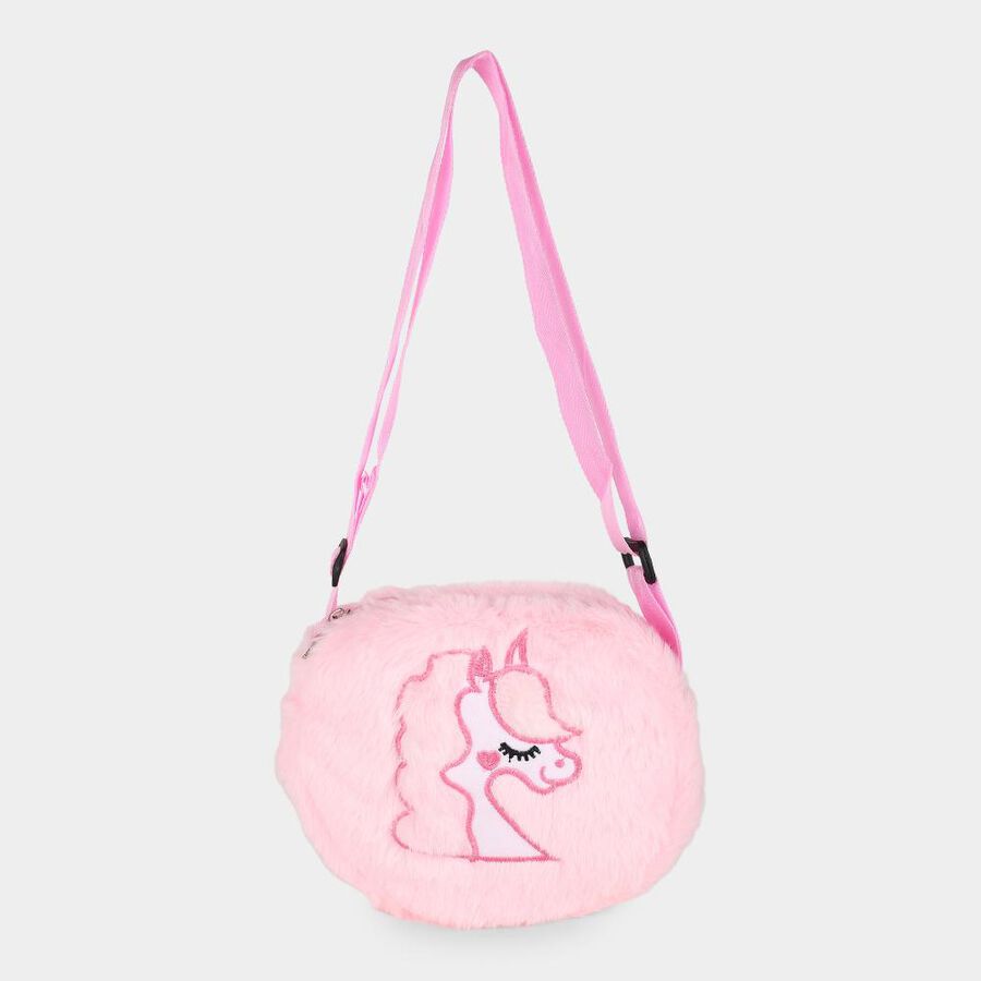 Unicorn Sling BagKid's Pink Nylon/Polyester Bag , , large image number null