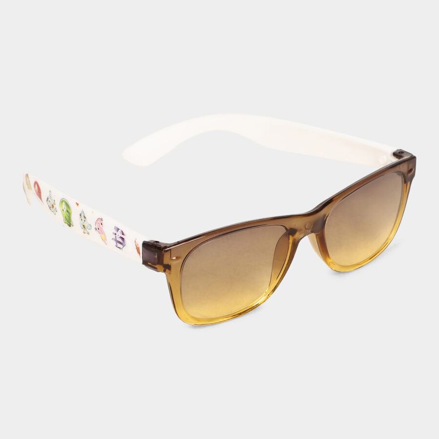 Kid's Plastic Gradient Square Sunglasses, , large image number null