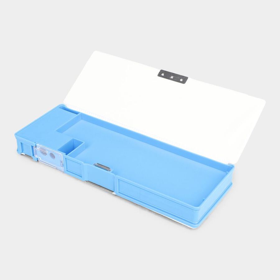 Plastic Magnetic Pencil Box, , large