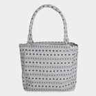 Women's Black Polyurethane Bag, , small