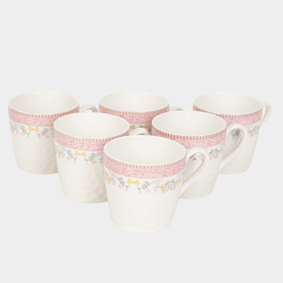 180 ml Bone China Mug Set of 6, , large image number null