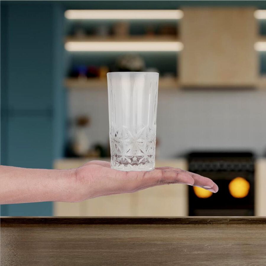255 ml Glass Tumbler Set of 6, , large image number null