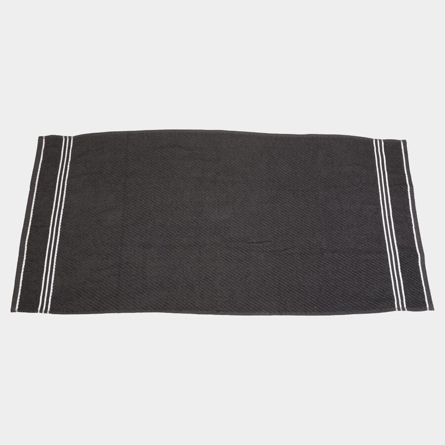 300 GSM Grey Cotton Blend Bath Towel, , large