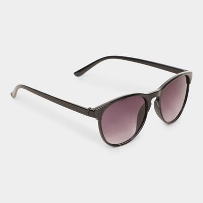Women's Plastic Gradient Round Sunglasses