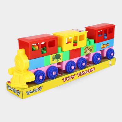 Plastic Blocks Toy(Design/Colour may vary)