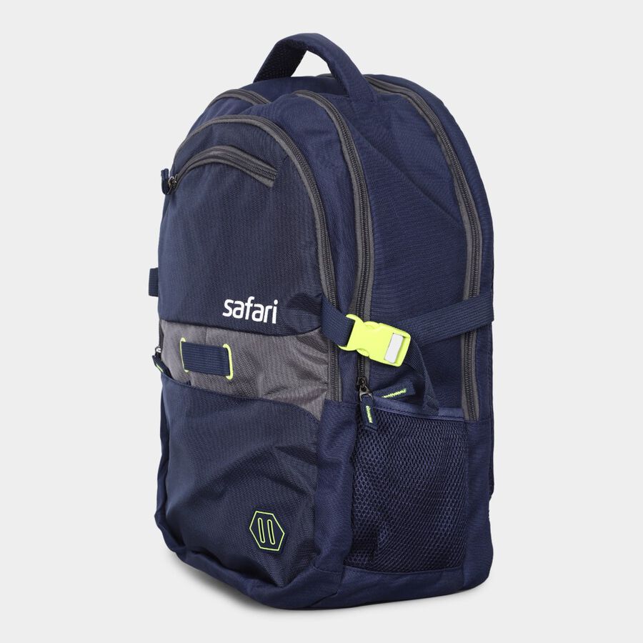 Black Backpack with Laptop Pocket, 40 L (Approx), , large image number null