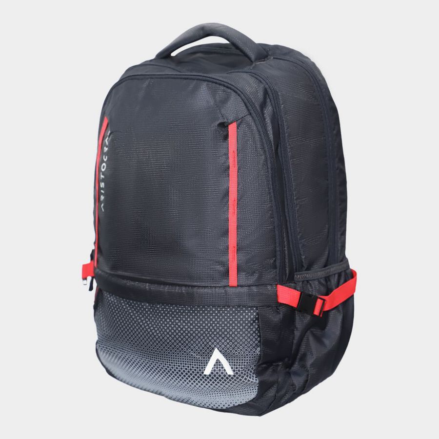 Black Backpack with Laptop Sleeves, 34 L, , large image number null