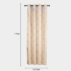 7ft. Off-White Polyester Curtain, , small image number null