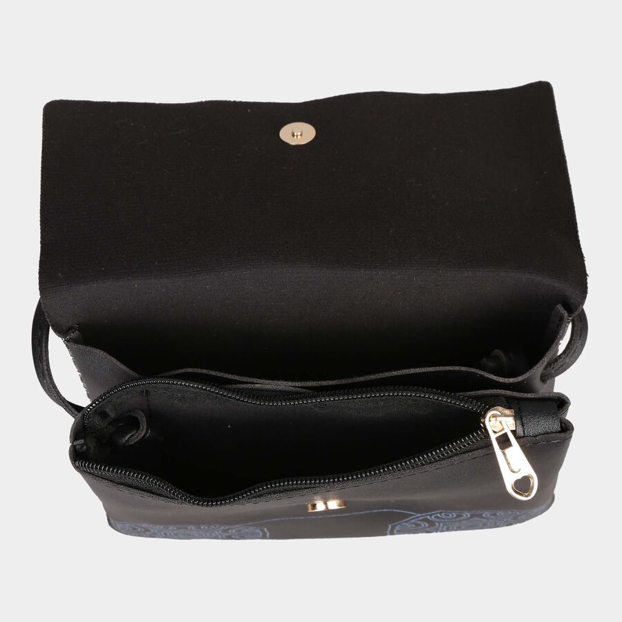 Women's Polyurethane Sling Bag, , large image number null
