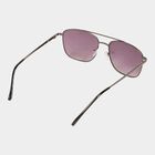 Women's Metal Gradient Rectangle Sunglasses, , small image number null