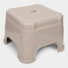Brown Plastic Bath Stool, , small image number null
