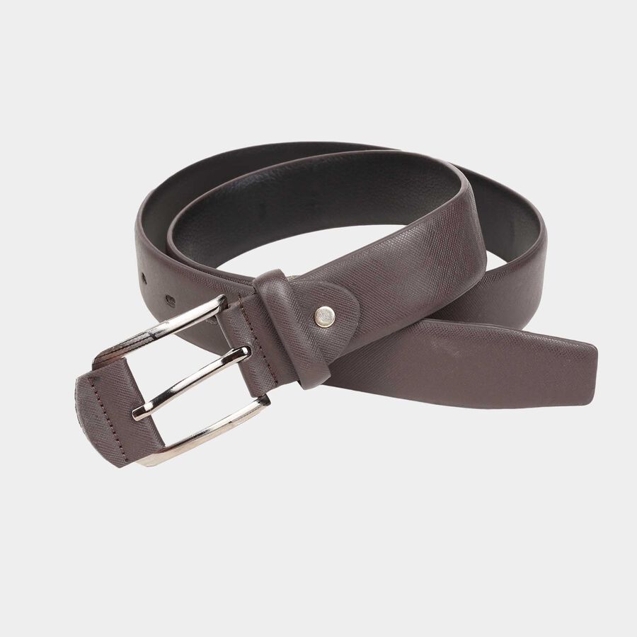 Men's Brown Polyurethane Casual Belt, , large image number null
