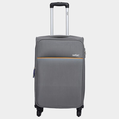 8 Wheels Dark Grey Polyester Trolley