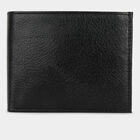 Men's Black Polyurethane Wallet, , small image number null