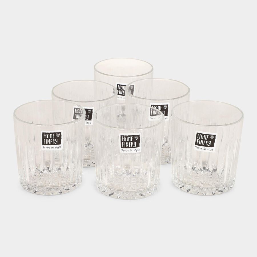310 ml व्हिस्की ग्लास, 6 का सेट, , large image number null