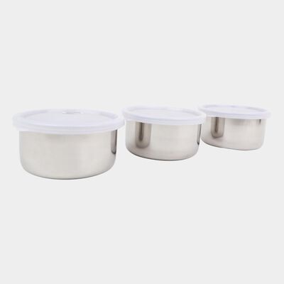 300ml Stainless Steel Container Set of 3